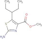 Methyl 2-amino-5-(pentan-3-yl)-1,3-thiazole-4-carboxylate