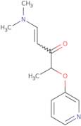 (1E)-1-(Dimethylamino)-4-(pyridin-3-yloxy)pent-1-en-3-one