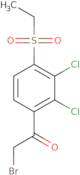 2-Bromo-1-[2,3-dichloro-4-(ethylsulfonyl)phenyl]-1-ethanone