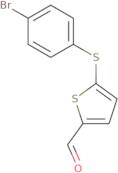 5-[(4-Bromophenyl)sulfanyl]-2-thiophenecarbaldehyde