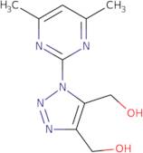 4,5-Bis(hydroxymethyl)-1-(4,6-dimethylpyrimidin-2-yl)-1H-1,2,3-triazole