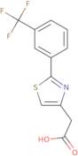 2-{2-[3-(Trifluoromethyl)phenyl]-1,3-thiazol-4-yl}acetic acid