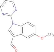 5-Methoxy-1-(pyrimidin-2-yl)-1H-indole-3-carbaldehyde