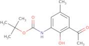 3-N-Boc-amino-2-hydroxy-5-methyl acetophenone