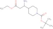 Ethyl 3-(1-boc-piperidine-4-yl)-β-DL-alaninate