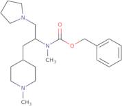 1-Pyrrolidin-2-(N-cbz-N-methyl)amino-3-(4'-N-methyl)piperidine-propane