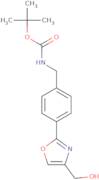 [4-(4-Hydroxymethyl-oxazol-2-yl)-benzyl]-carbamic acid tert-butyl ester