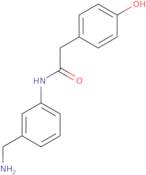 N-(3-Aminomethyl-phenyl)-2-(4-hydroxy-phenyl)-acetamide