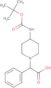 (4-N-Boc-Amino-piperidin-1-yl)-phenyl-acetic acid