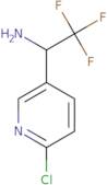 1-(6-Chloro-pyridin-3-yl)-2,2,2-trifluoro-ethylamine