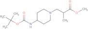 3-(4-Boc-amino-piperidin-1-yl)-2-methyl-propionic acid methyl ester