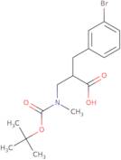 2-N-Boc-3-(3-bromo-phenyl)-2-methylaminomethyl-propionic acid