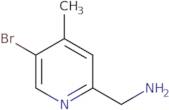 (5-Bromo-4-methylpyridin-2-yl)methanamine