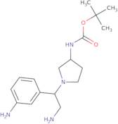 3-N-Boc-amino-1-[2-amino-1-(3-amino-phenyl)-ethyl]-pyrrolidine