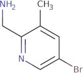 (5-Bromo-3-methylpyridin-2-yl)methanamine