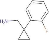 [1-(2-Fluorophenyl)cyclopropyl]methanamine