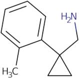 [1-(2-Methylphenyl)cyclopropyl]methanamine