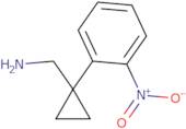 C-[1-(2-Nitro-phenyl)-cyclopropyl]-methylamine