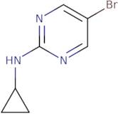 5-Bromo-2-cyclopropylaminopyrimidine