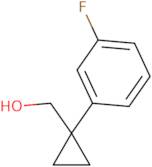 1-(3-Fluorophenyl)cyclopropanemethanol