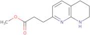 Methyl 3-(5,6,7,8-tetrahydro-1,8-naphthyridin-2-yl)propanoate