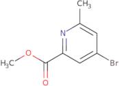 4-Bromo-6-methyl-pyridine-2-carboxylic acid methyl ester