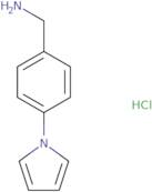 [4-(Pyrrol-1-yl)phenyl]methanamine HCl