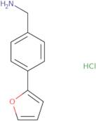 1-[4-(Furan-2-yl)phenyl]methanamine hydrochloride