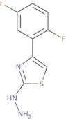 4-(2,5-Difluorophenyl)-2-hydrazinylthiazole