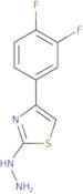 4-(3,4-Difluorophenyl)-2-hydrazinylthiazole