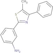 3-(5-Methyl-4-phenyl-thiazol-2-yl)-phenylamine