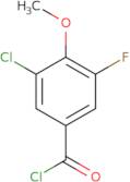 3-Chloro-5-fluoro-4-methoxybenzoyl chloride