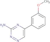 5-(3-Methoxy-phenyl)-[1,2,4]triazin-3-ylamine