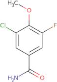 3-Chloro-5-fluoro-4-methoxybenzamide