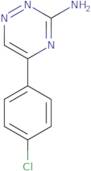 5-(4-Chlorophenyl)-1,2,4-triazin-3-amine
