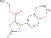 4-(3,4-Dimethoxy-phenyl)-2-oxo-2,3-dihydro-thiazole-5-carboxylic acid ethyl ester