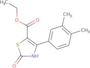 4-(3,4-Dimethyl-phenyl)-2-oxo-2,3-dihydro-thiazole-5-carboxylic acid ethyl ester