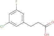 3-(3-Chloro-5-fluorophenyl)propionic acid