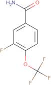 3-Fluoro-4-(trifluoromethoxy)benzamide