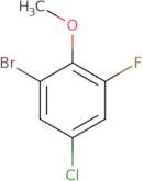 2-Bromo-4-chloro-6-fluoroanisole