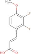 2,3-Difluoro-4-methoxycinnamic acid