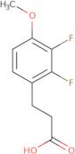 3-(2,3-Difluoro-4-methoxyphenyl)propionic acid