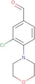 3-Chloro-4-morpholinobenzaldehyde