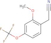 2-Methoxy-4-(trifluoromethoxy)phenylacetonitrile