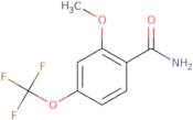 2-Methoxy-4-(trifluoromethoxy)benzamide