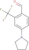 4-Pyrrolidin-1-yl-2-(trifluoromethyl)benzaldehyde