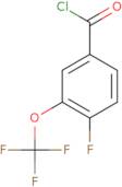 4-Fluoro-3-(trifluoromethoxy)benzoyl chloride