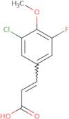 3-Chloro-5-fluoro-4-methoxycinnamic acid
