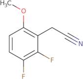 2,3-Difluoro-6-methoxyphenylacetonitrile