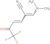 2-Dimethylaminomethylidine-6,6,6-trifluoro-5-oxohex-3-enenitrile